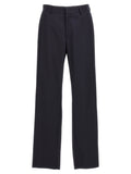 Fendi Blue Polyester Casual Pants