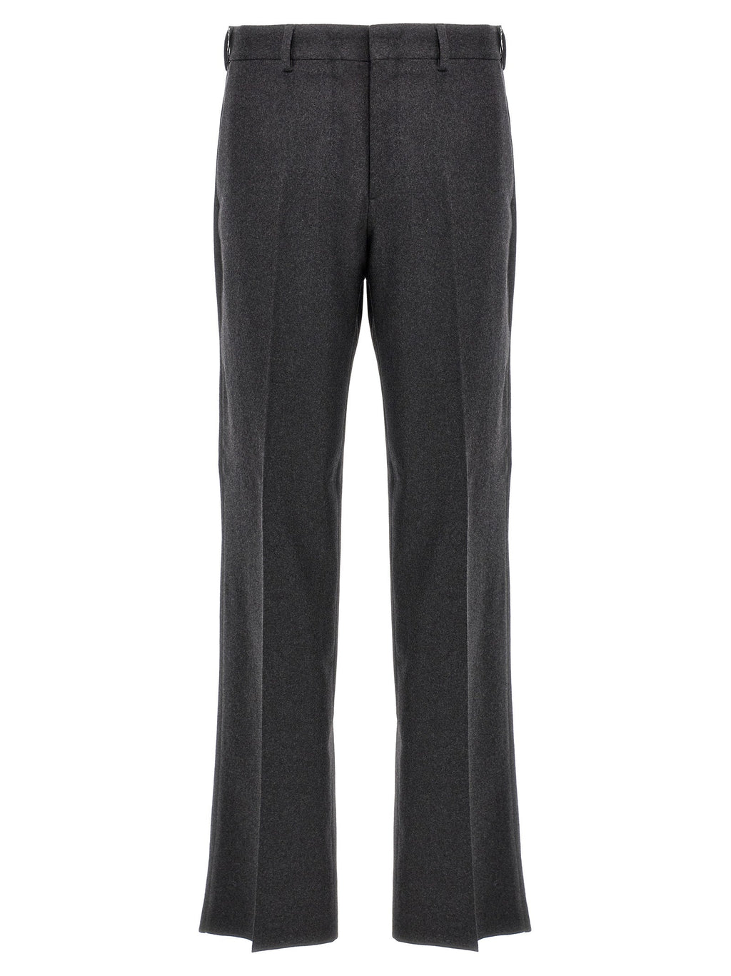 Fendi Gray Cashmere Casual Pants
