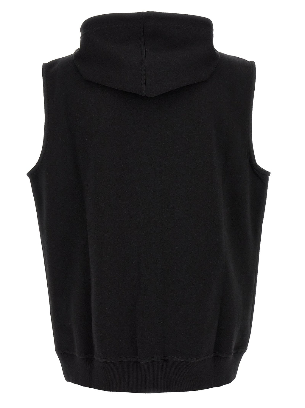 Brunello Cucinelli Black Cotton Sleeveless Jacket
