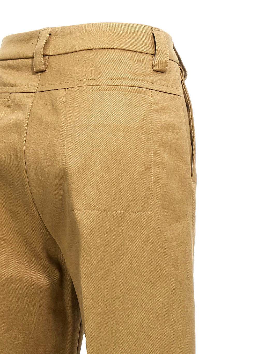 THELATEST Beige Cotton Casual Pants