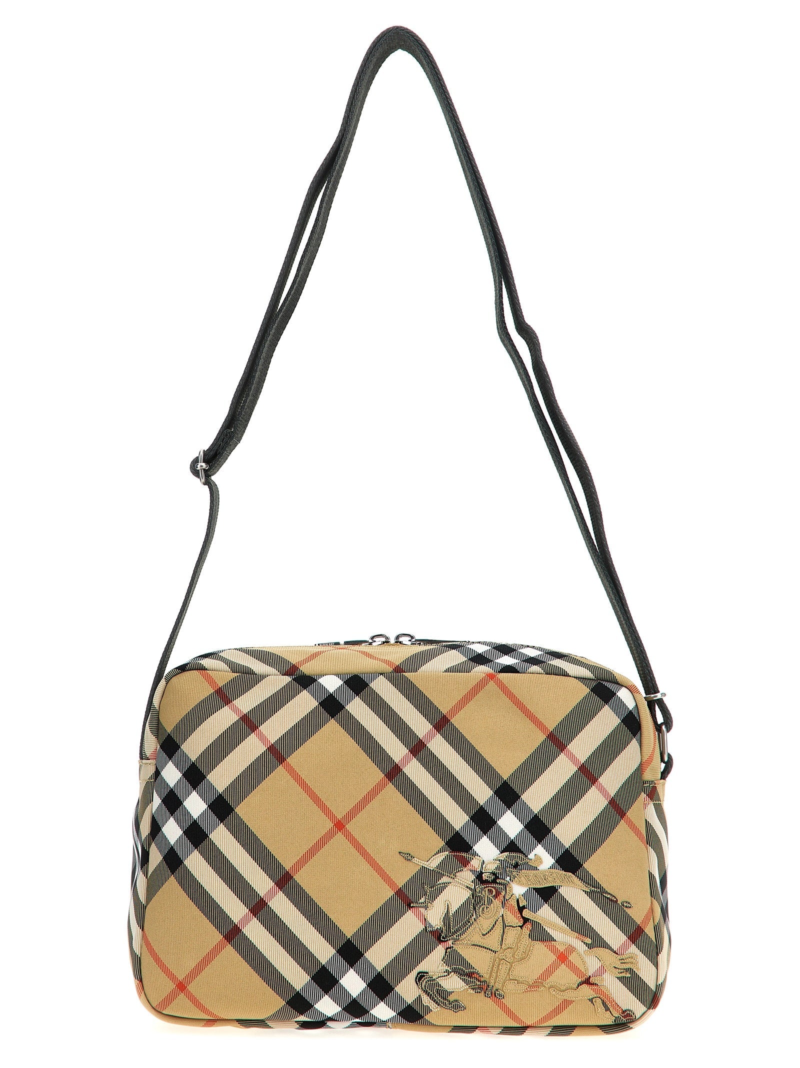 Burberry Beige Polyester Crossbody Bag