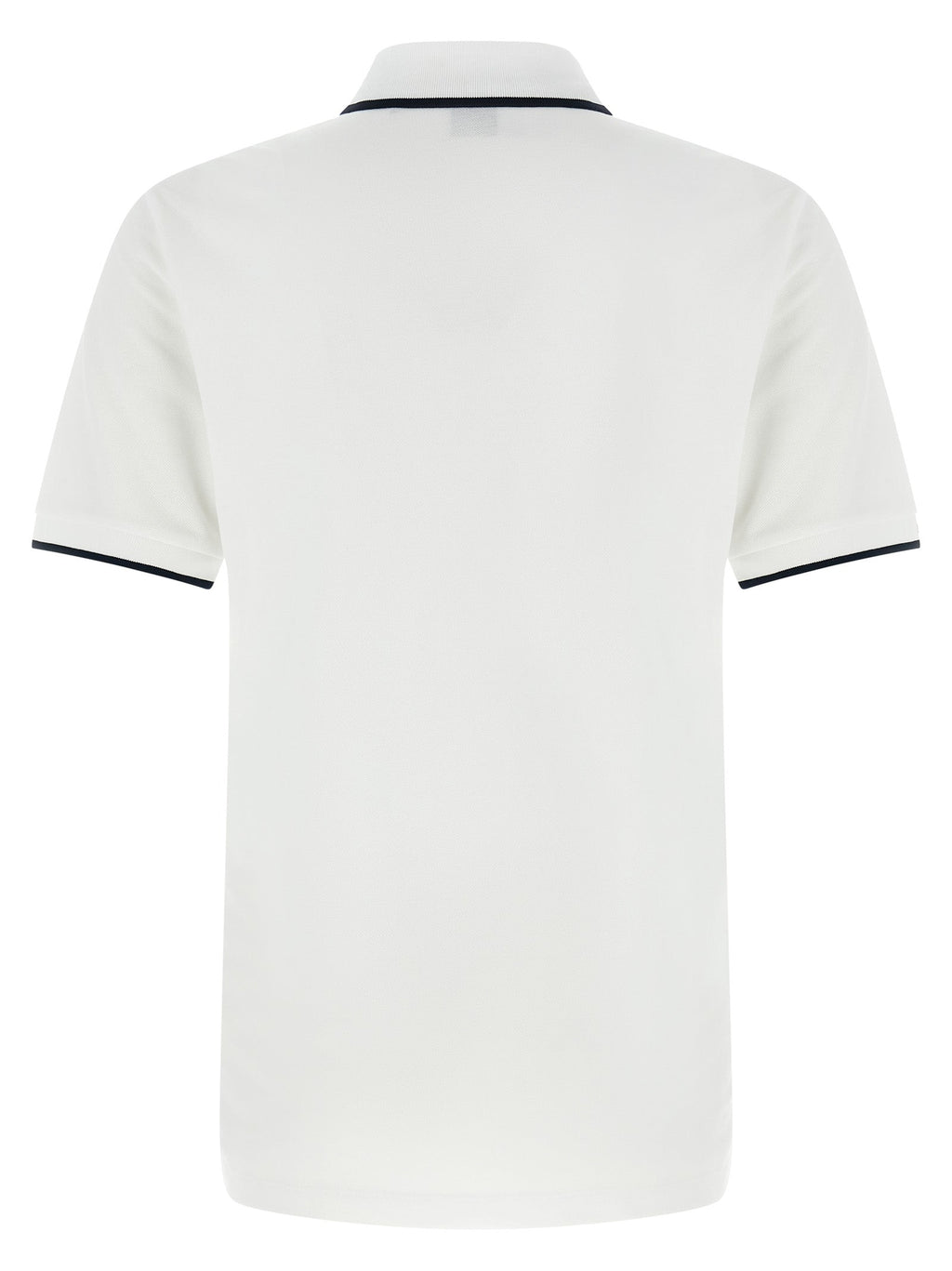 Hugo Boss White Cotton Polo Shirt