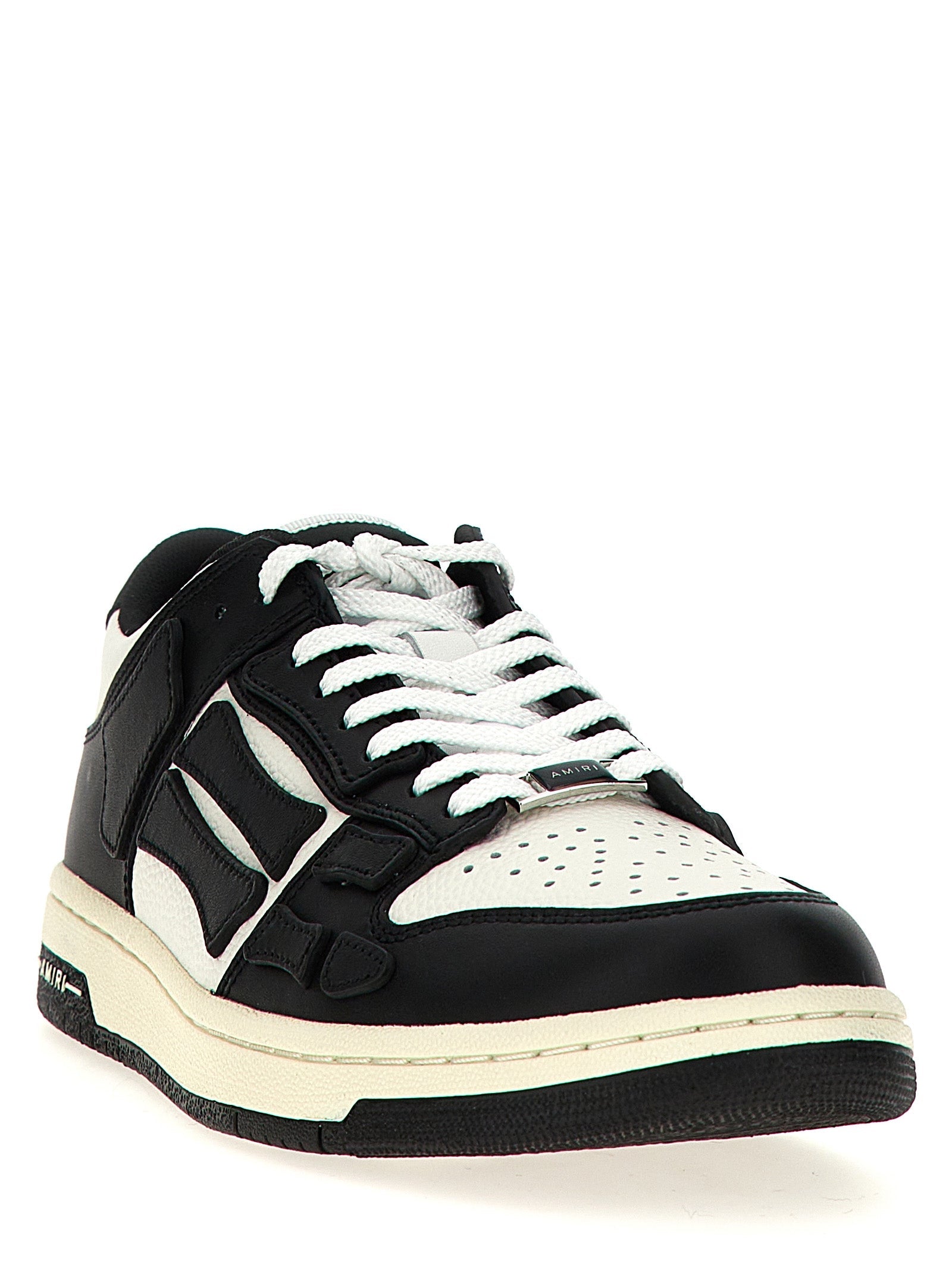 Amiri Bicolor Cowhide Low Top Sneakers