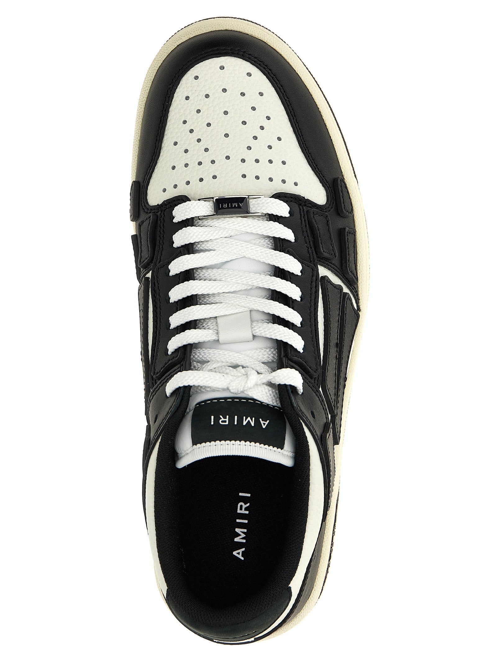 Amiri Bicolor Cowhide Low Top Sneakers