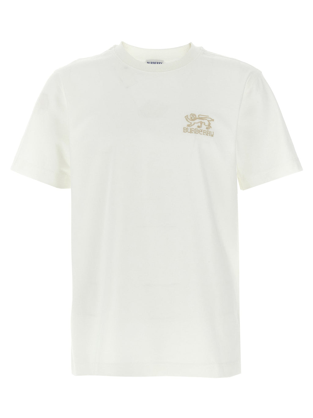 Burberry White Cotton T-Shirt