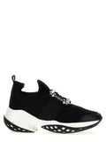 Roger Vivier Black Polyester Athletic Sneakers