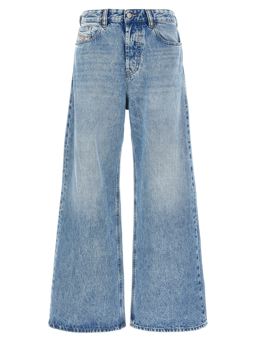 Diesel Blue Cotton Jeans Denim