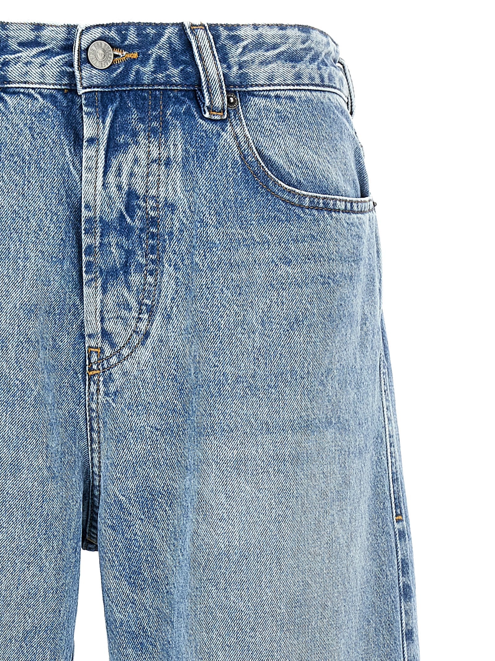 Diesel Blue Cotton Jeans Denim