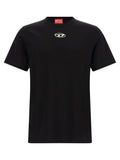 Diesel Black Cotton T-Shirt Diesel