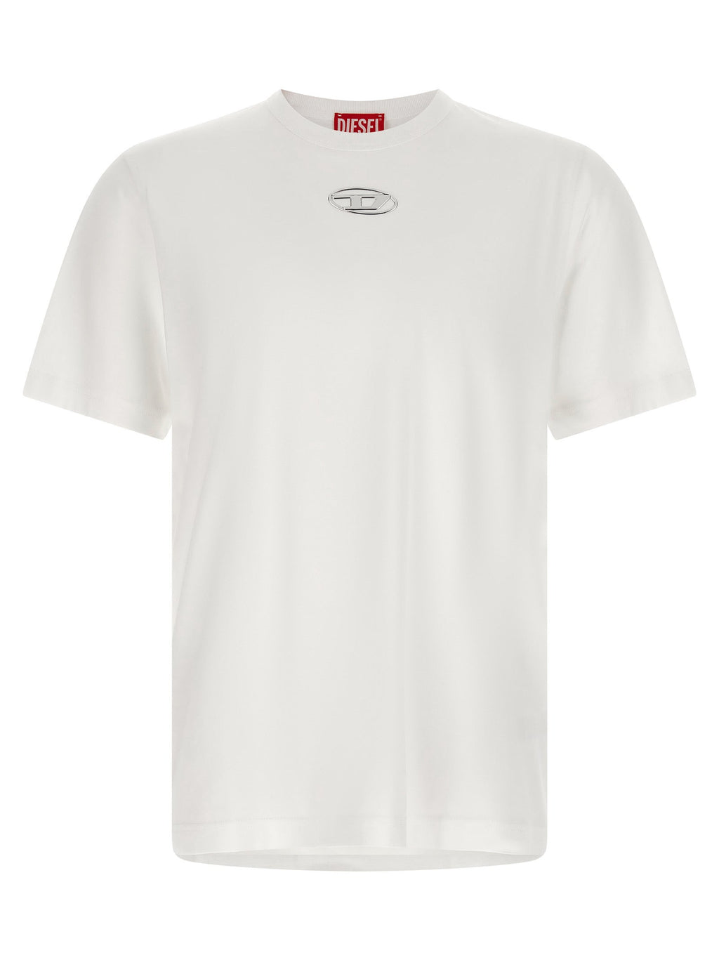 Diesel White Cotton T-Shirt