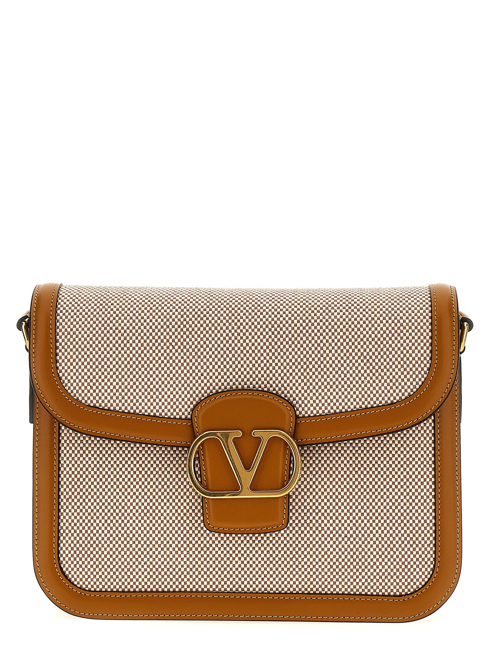 Valentino Garavani Multicolor Cotton Shoulder Bag