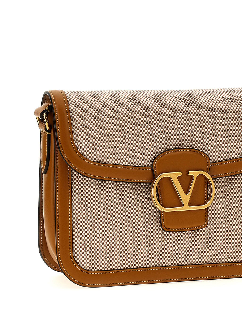 Valentino Garavani Multicolor Cotton Shoulder Bag