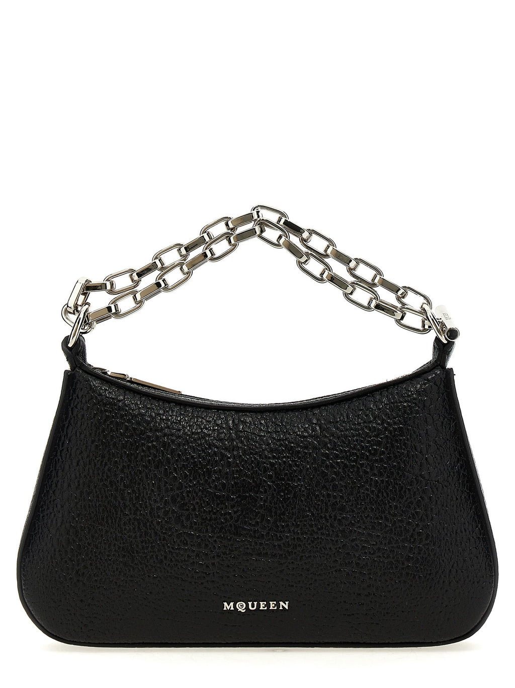 Alexander McQueen Black Lamb Leather Handbag