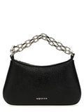 Alexander McQueen Black Lamb Leather Handbag