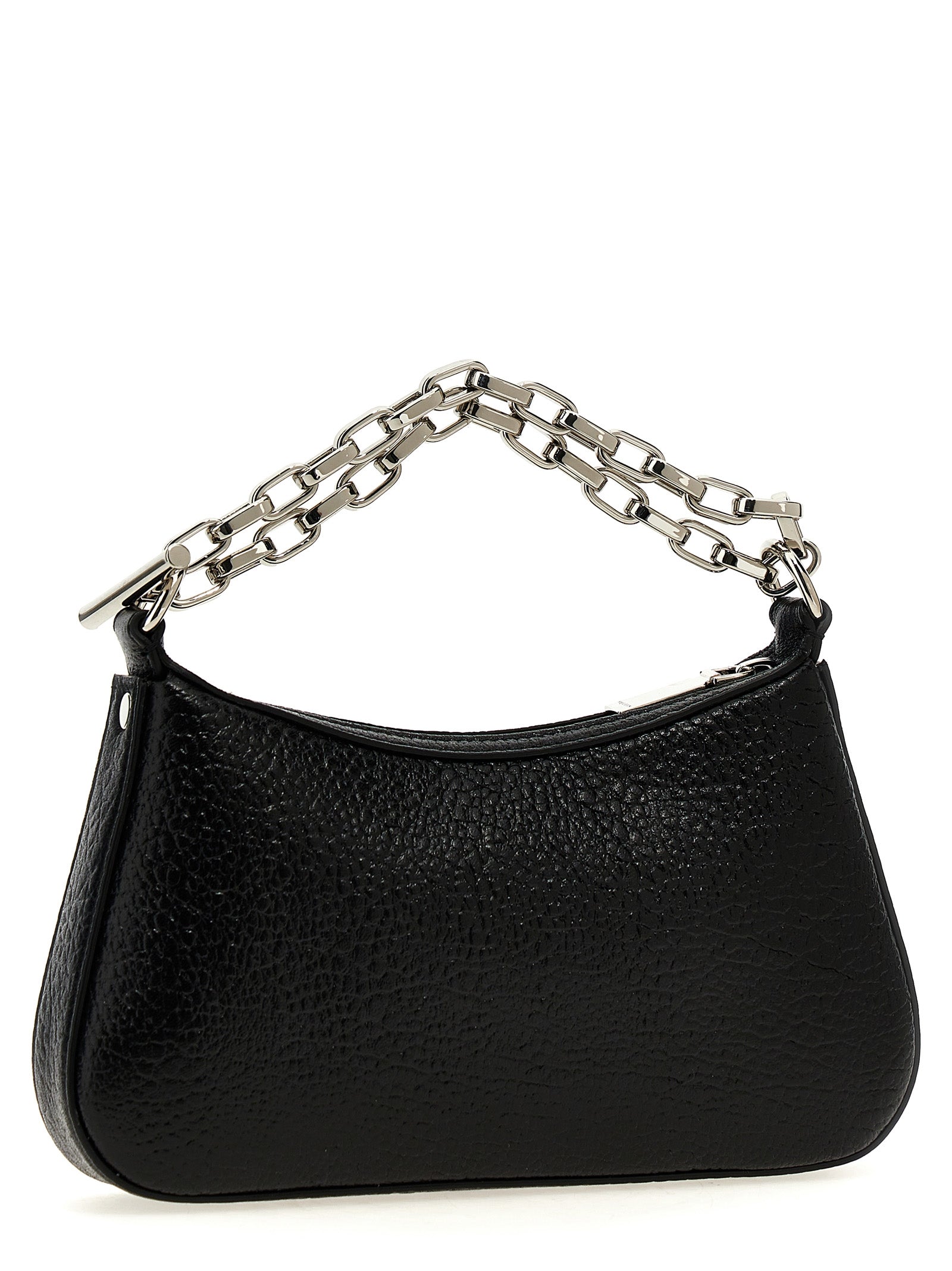 Alexander McQueen Black Lamb Leather Handbag