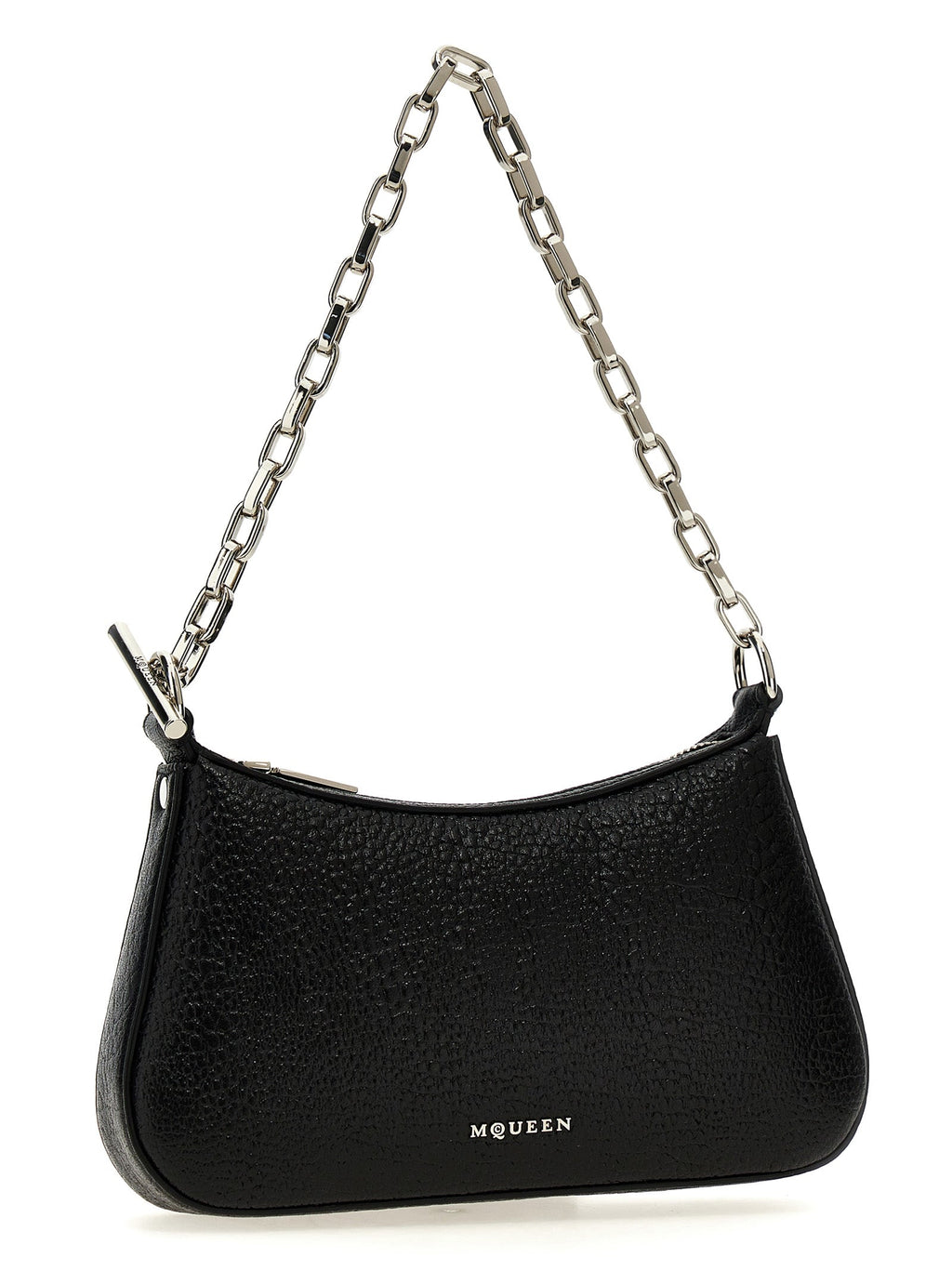 Alexander McQueen Black Lamb Leather Handbag