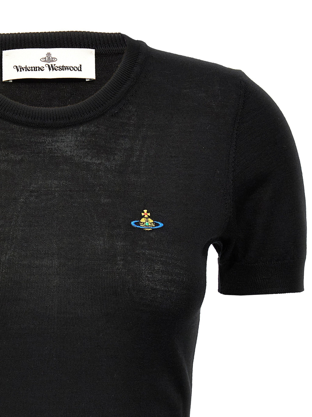 Vivienne Westwood Black Wool T-Shirt