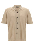 ZANONE Beige Linen Blouse