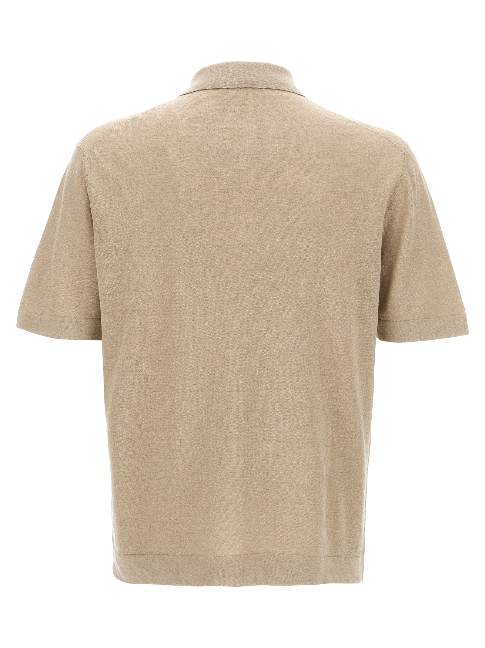 ZANONE Beige Linen Blouse