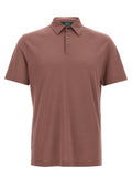 ZANONE Brown Cotton Polo Shirt