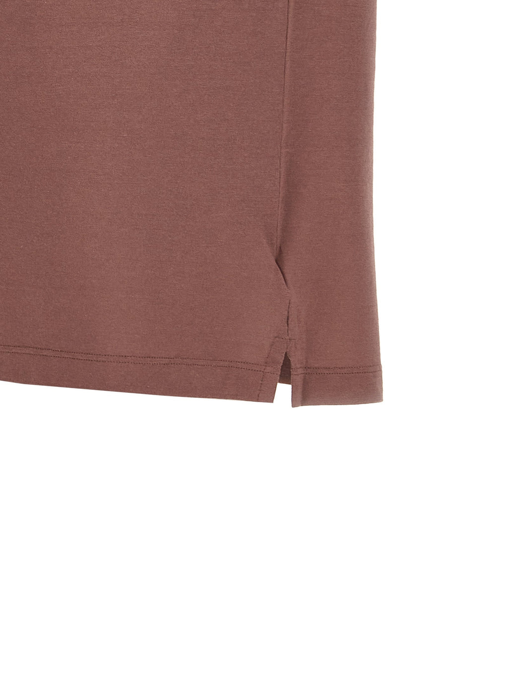 ZANONE Brown Cotton Polo Shirt