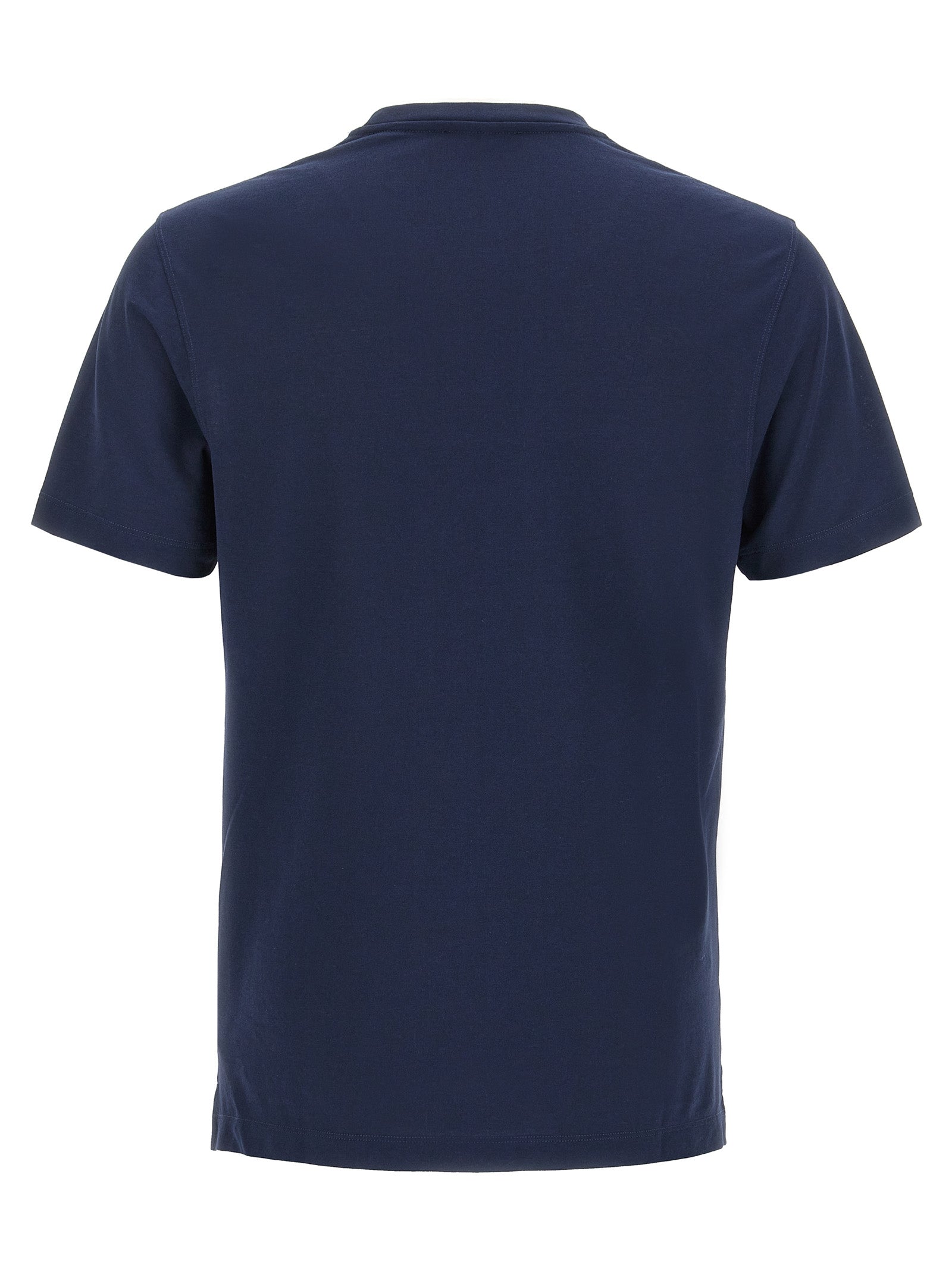 ZANONE Blue Cotton T-Shirt