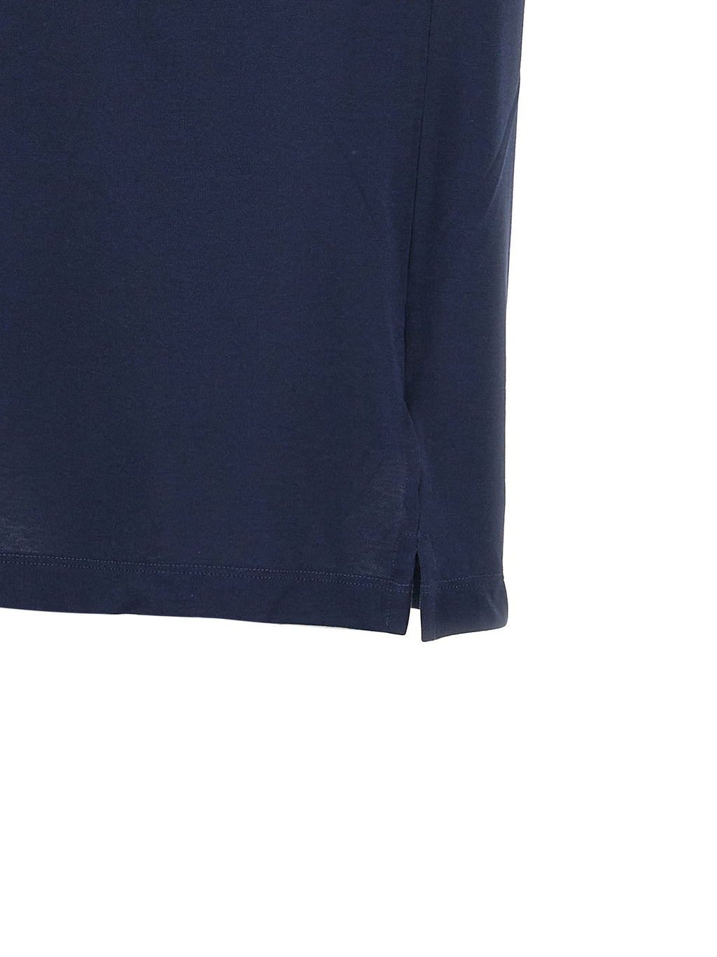 ZANONE Blue Cotton T-Shirt