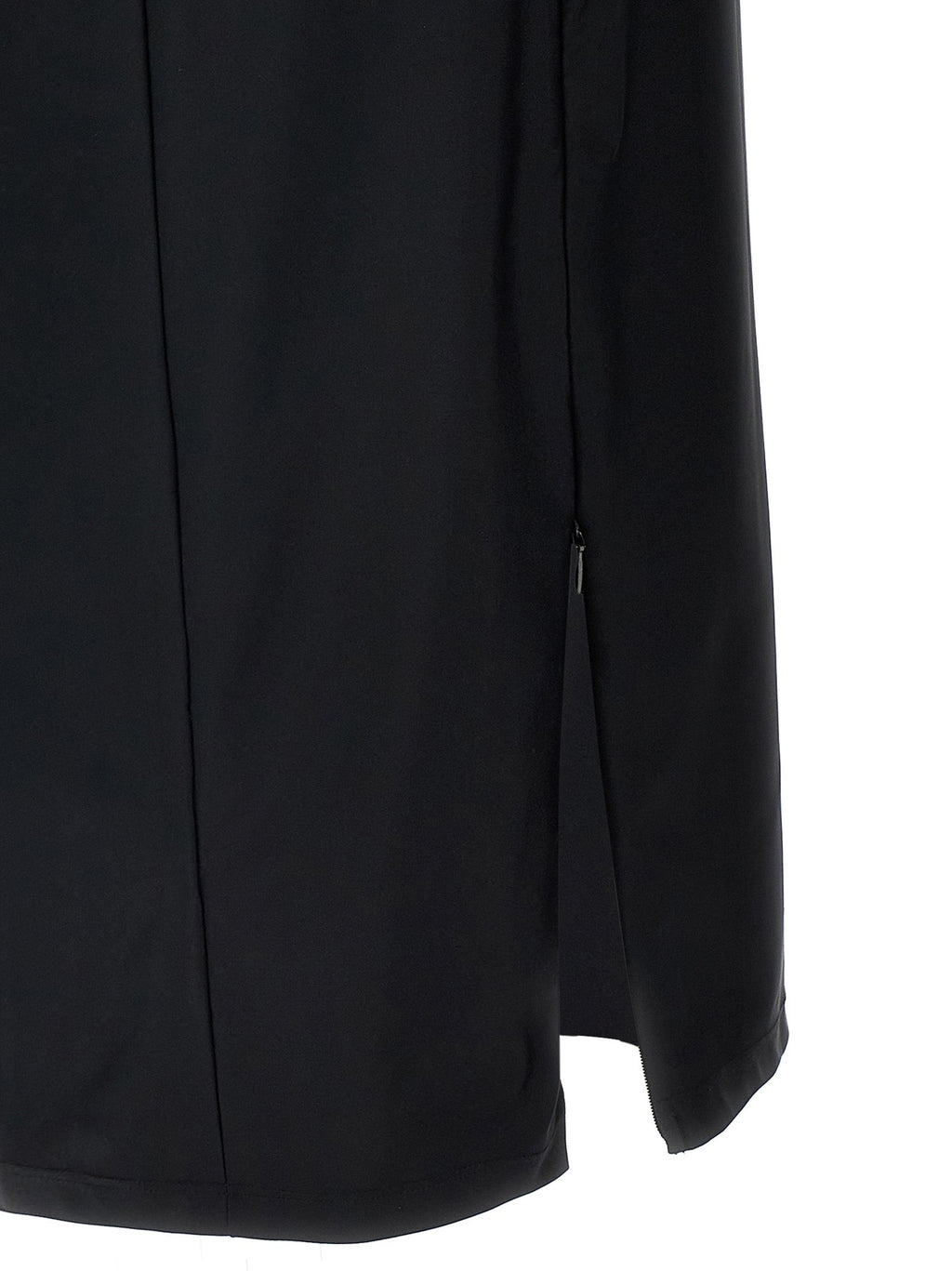 T BY ALEXANDER WANG Black Nylon Midi Dress
