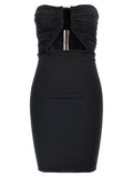 Rick Owens Black Nylon Short Dress