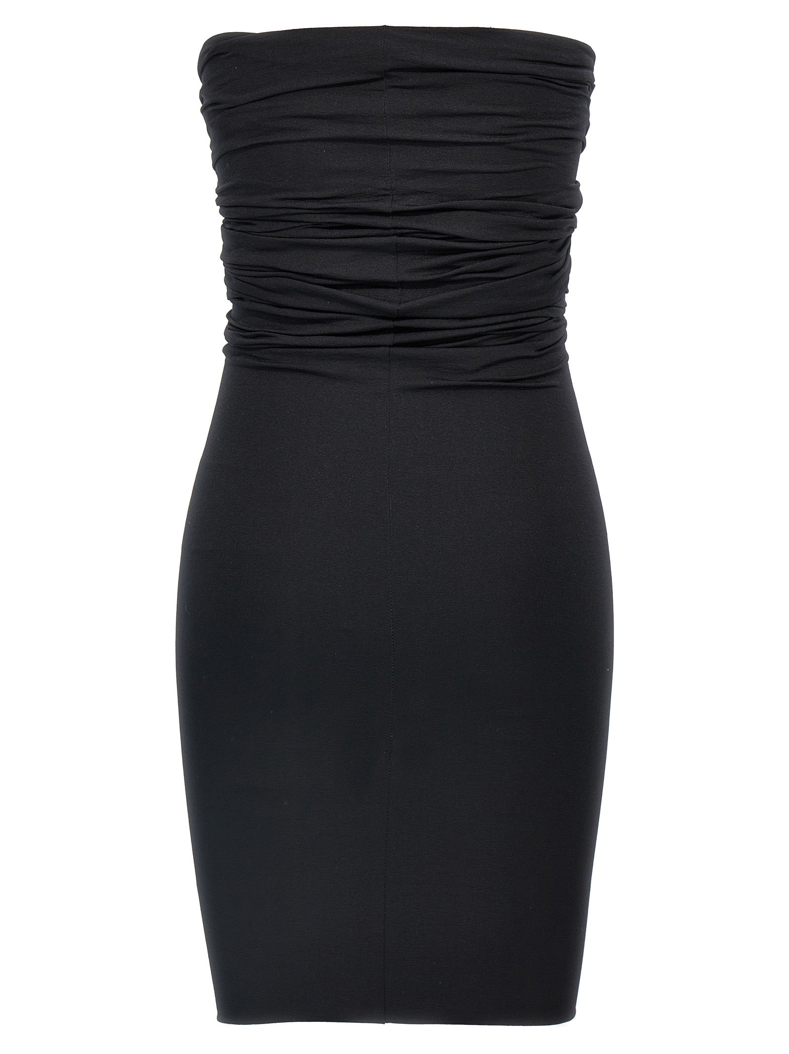 Rick Owens Black Nylon Short Dress