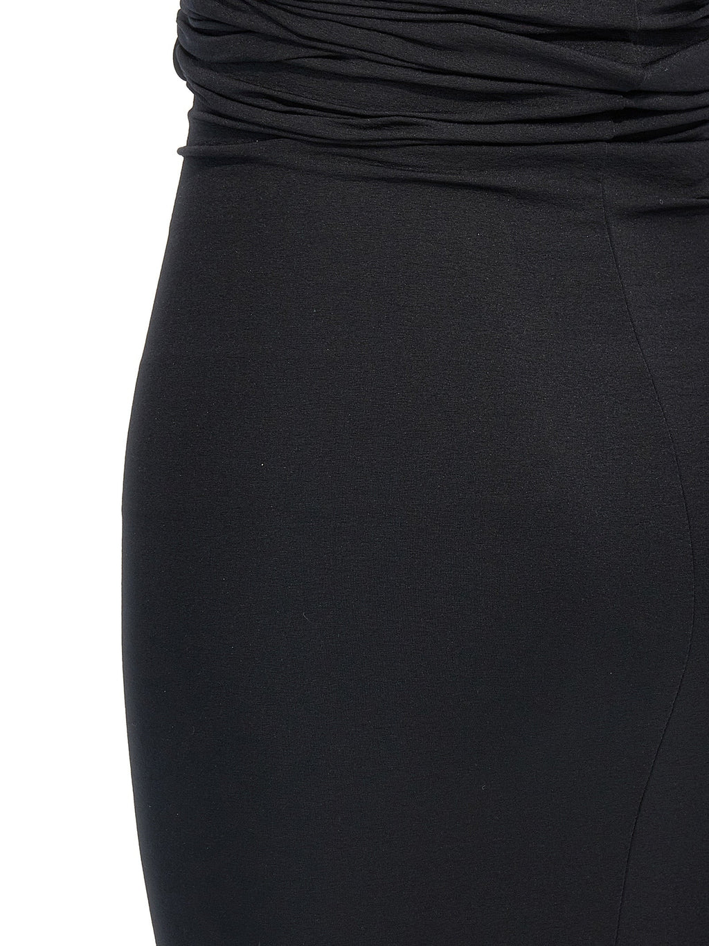 Rick Owens Black Nylon Short Dress