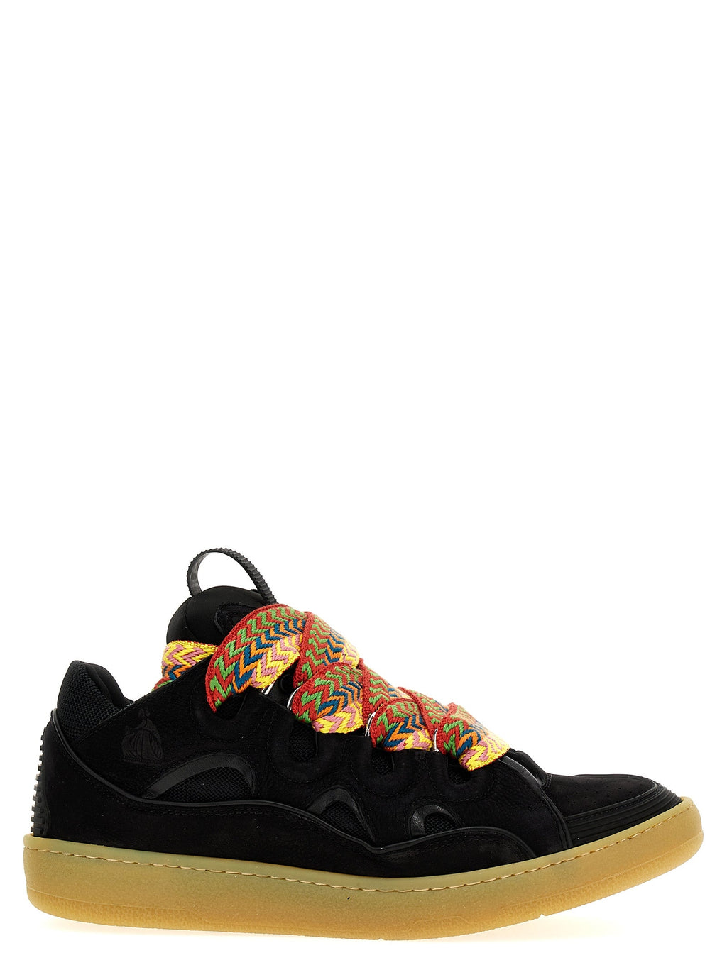Lanvin Black Calfskin Chunky Sneakers
