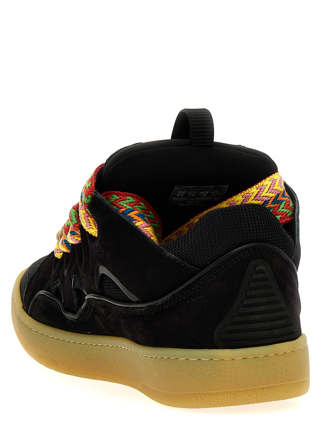 Lanvin Black Calfskin Chunky Sneakers