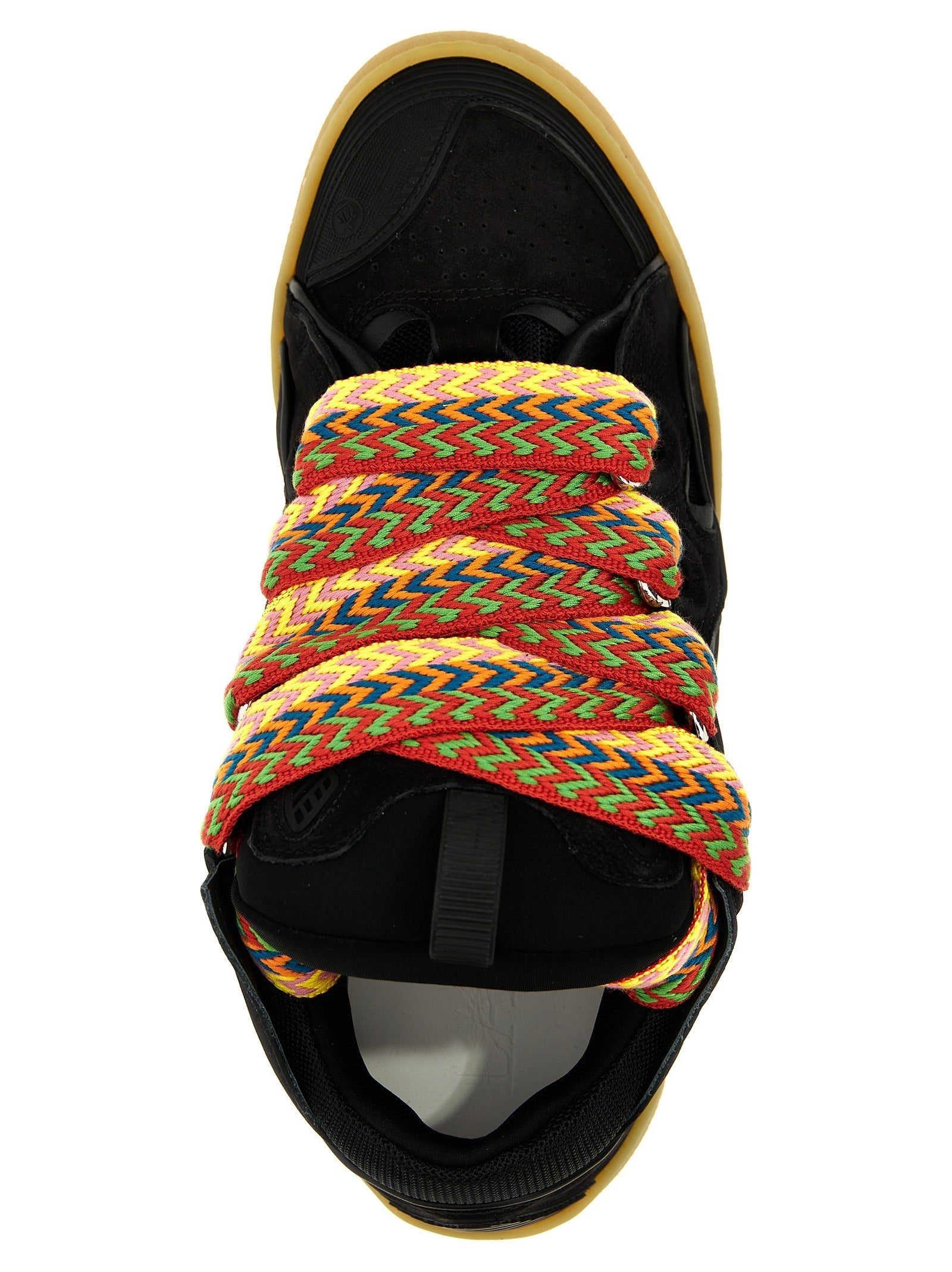 Lanvin Black Calfskin Chunky Sneakers