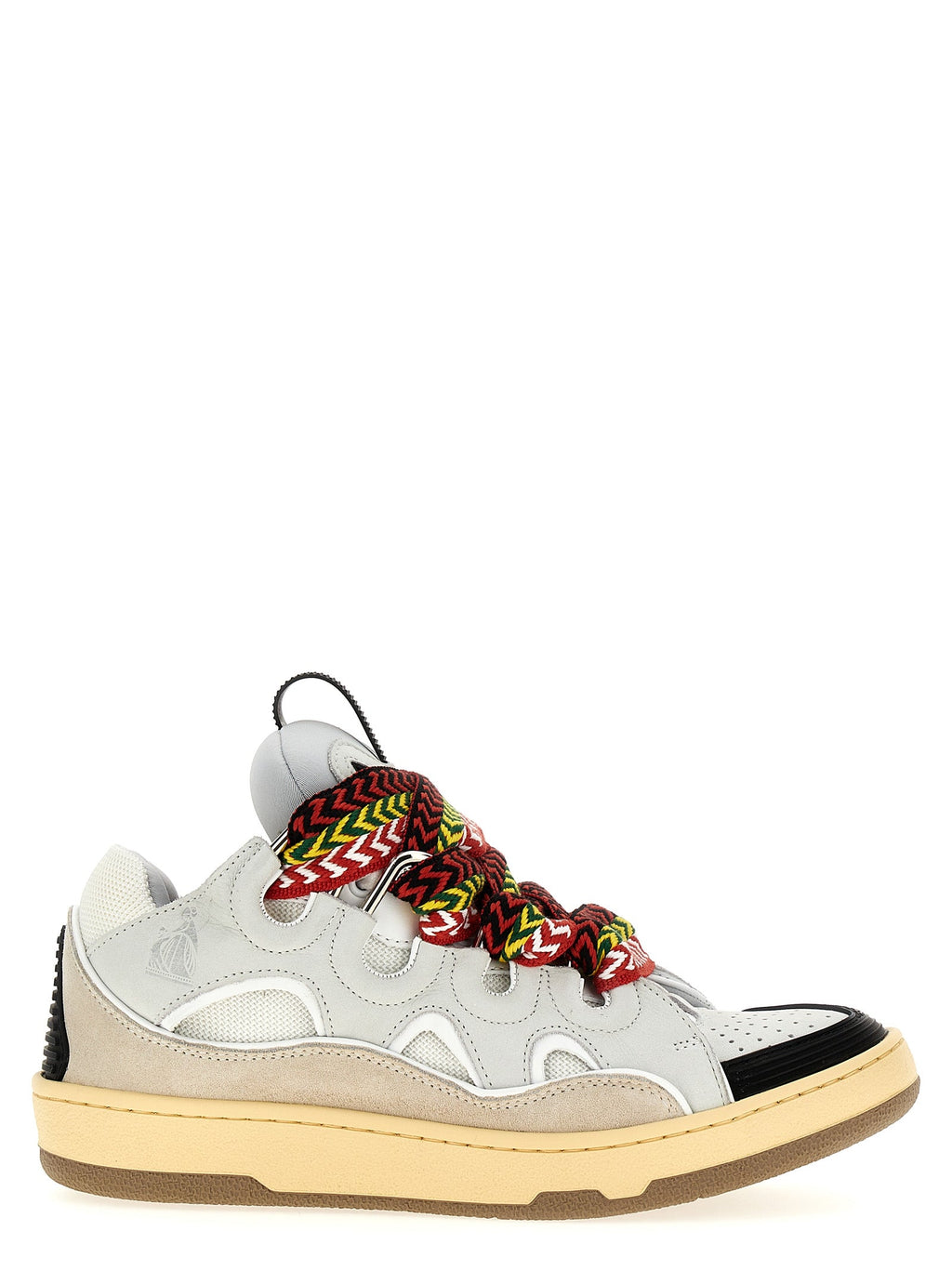 Lanvin Gray Calfskin Chunky Sneakers