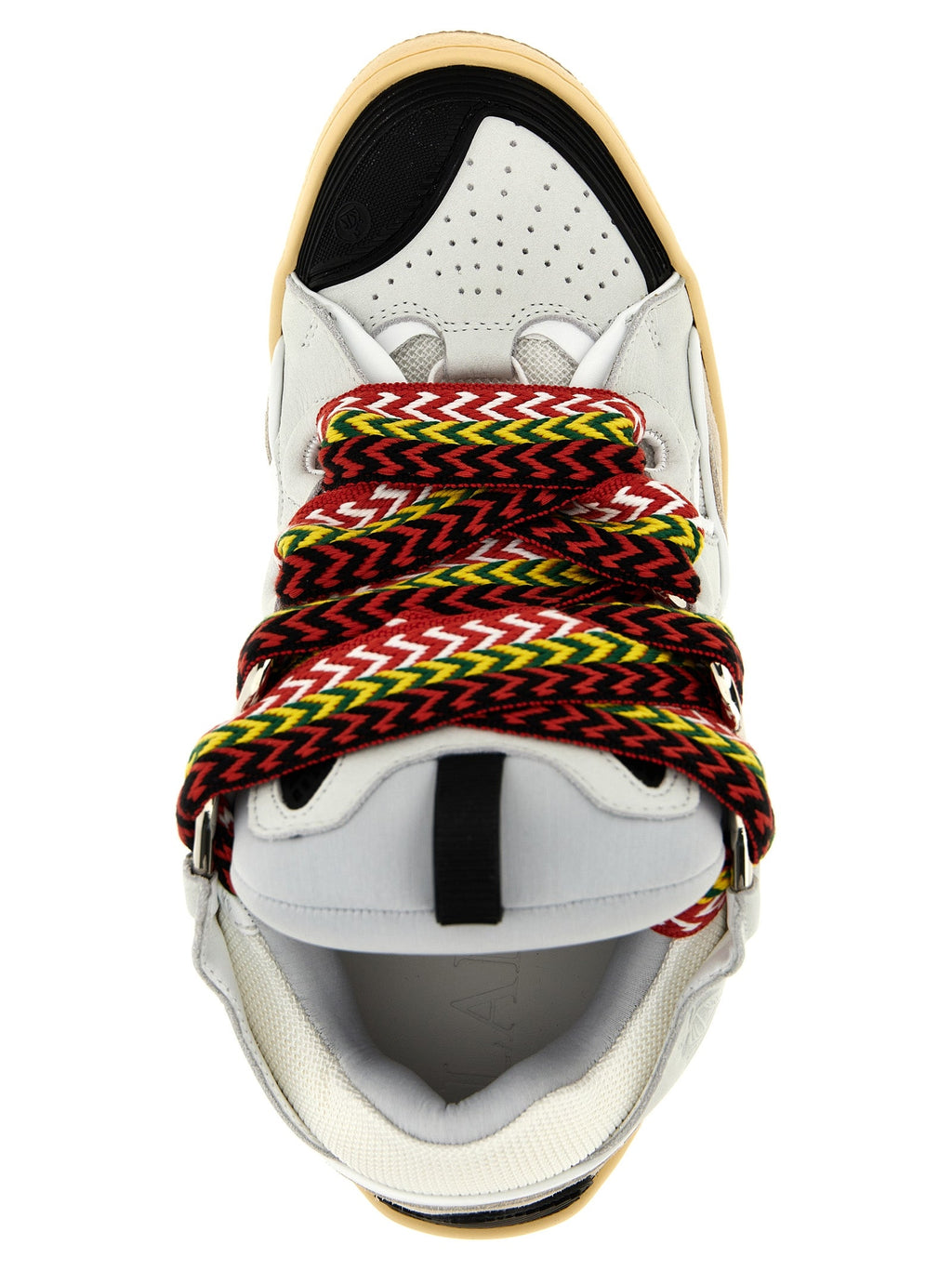 Lanvin Gray Calfskin Chunky Sneakers