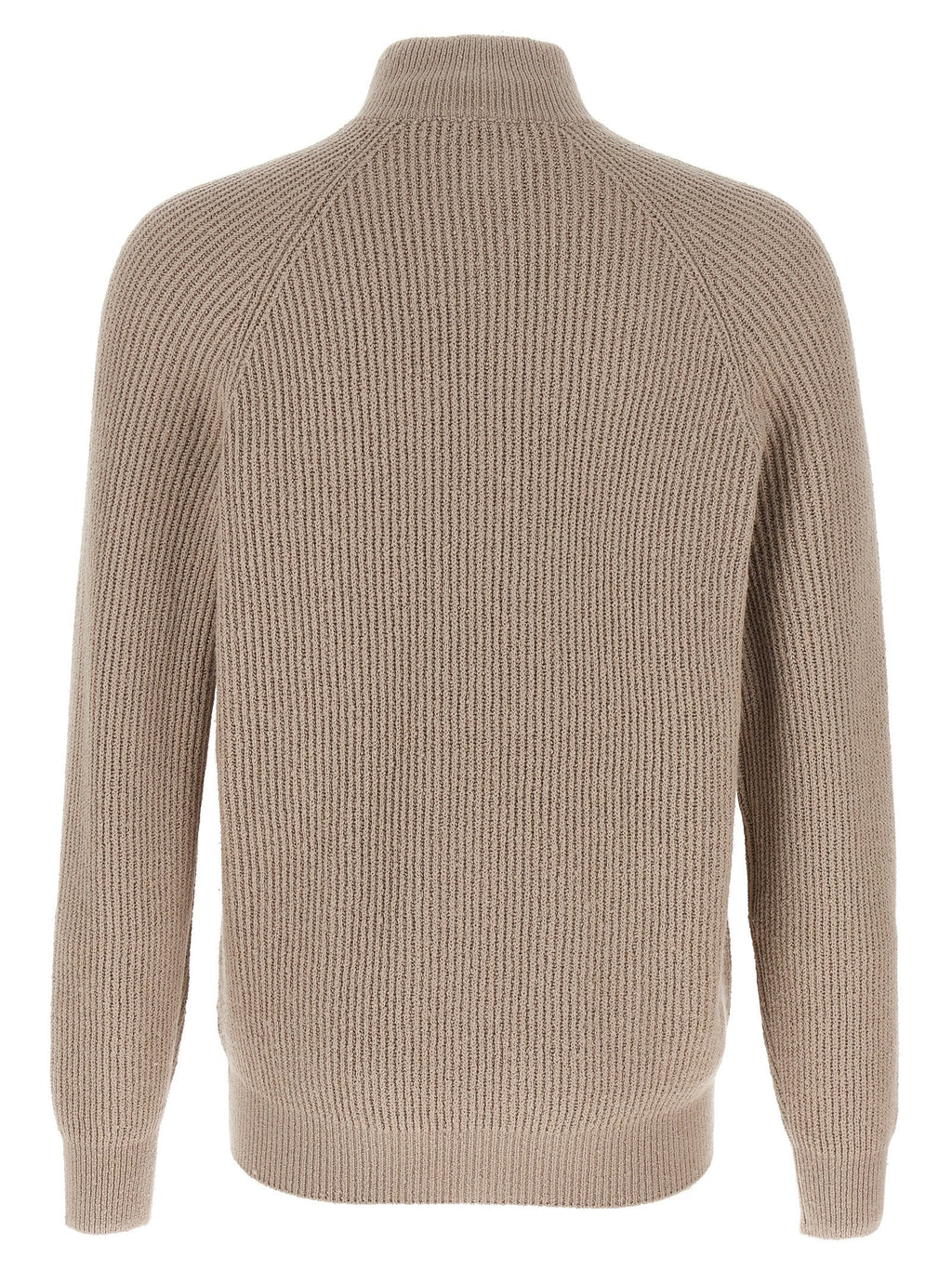 Brunello Cucinelli Beige Cotton Cardigan