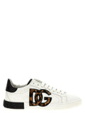 Dolce & Gabbana Multicolor Calfskin Low Top Sneakers