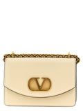 Valentino Garavani White Calfskin Shoulder Bag