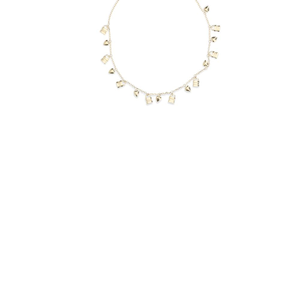 Chloé Gold Brass Necklace