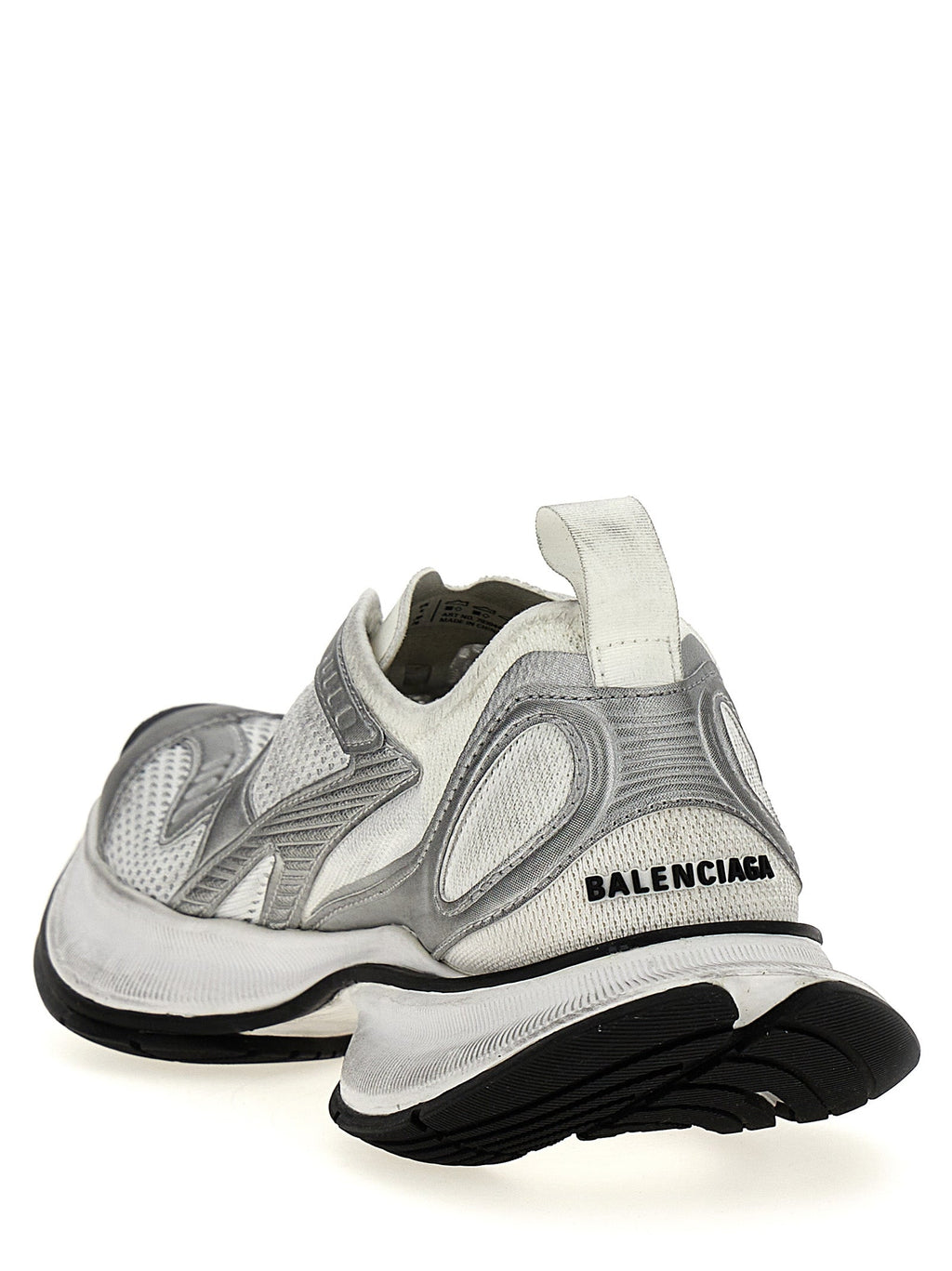 Balenciaga Gray Polyester Athletic Sneakers