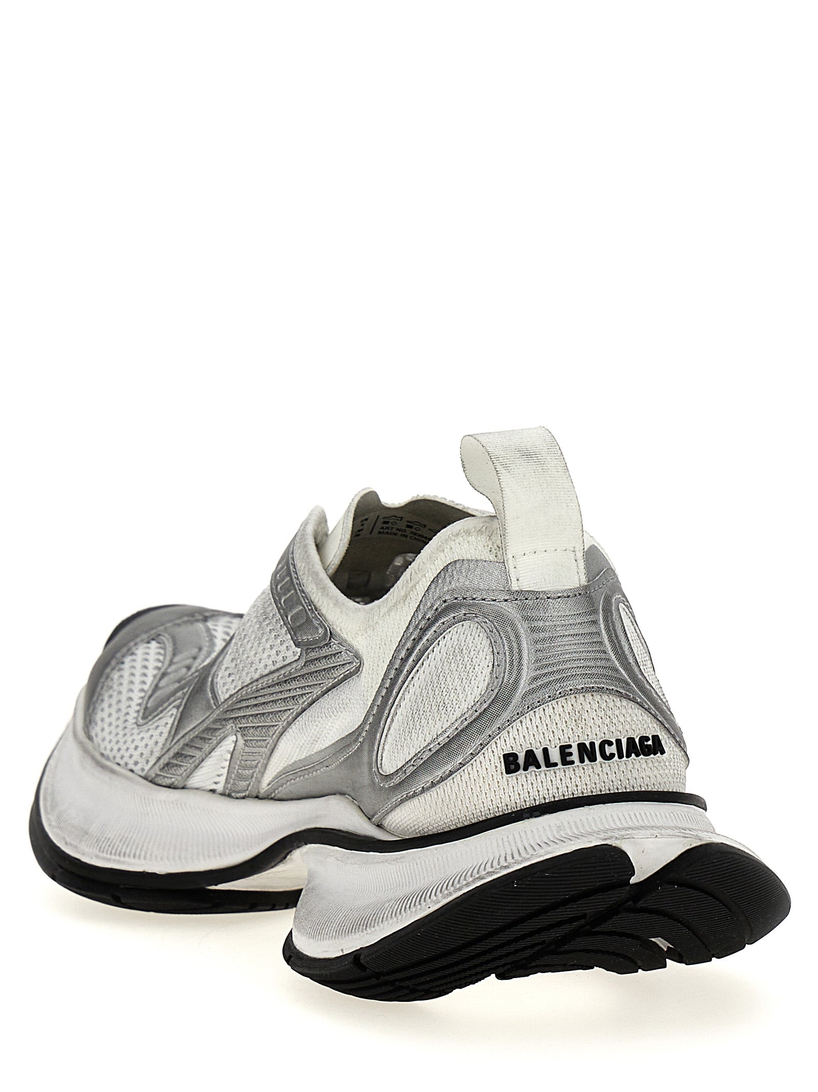 Balenciaga Gray Polyester Athletic Sneakers