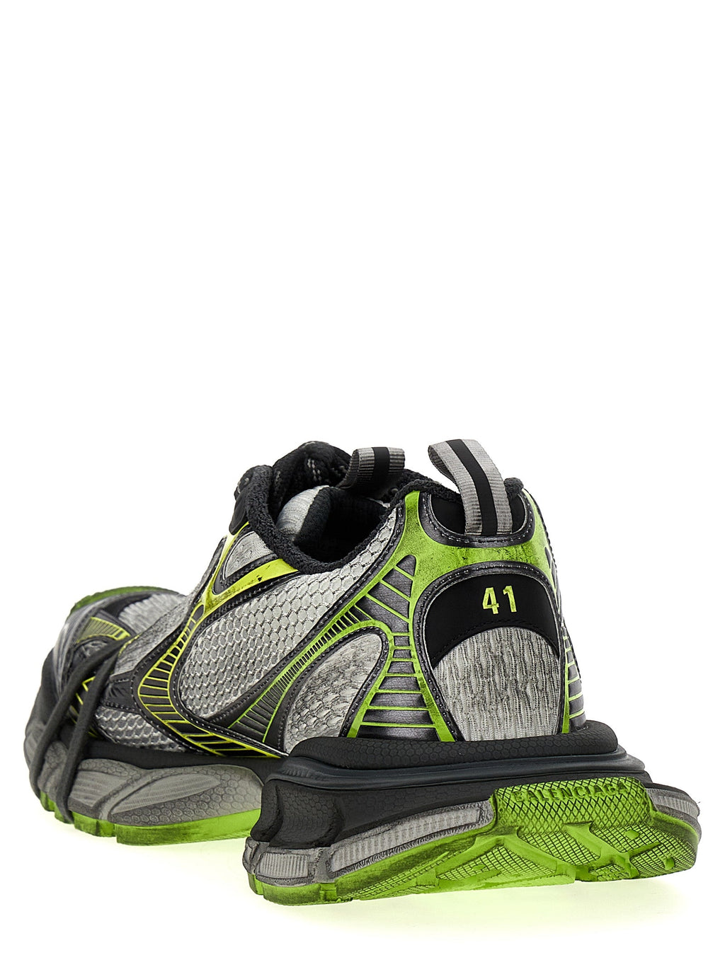 Balenciaga Gray Polyethylene Athletic Sneakers
