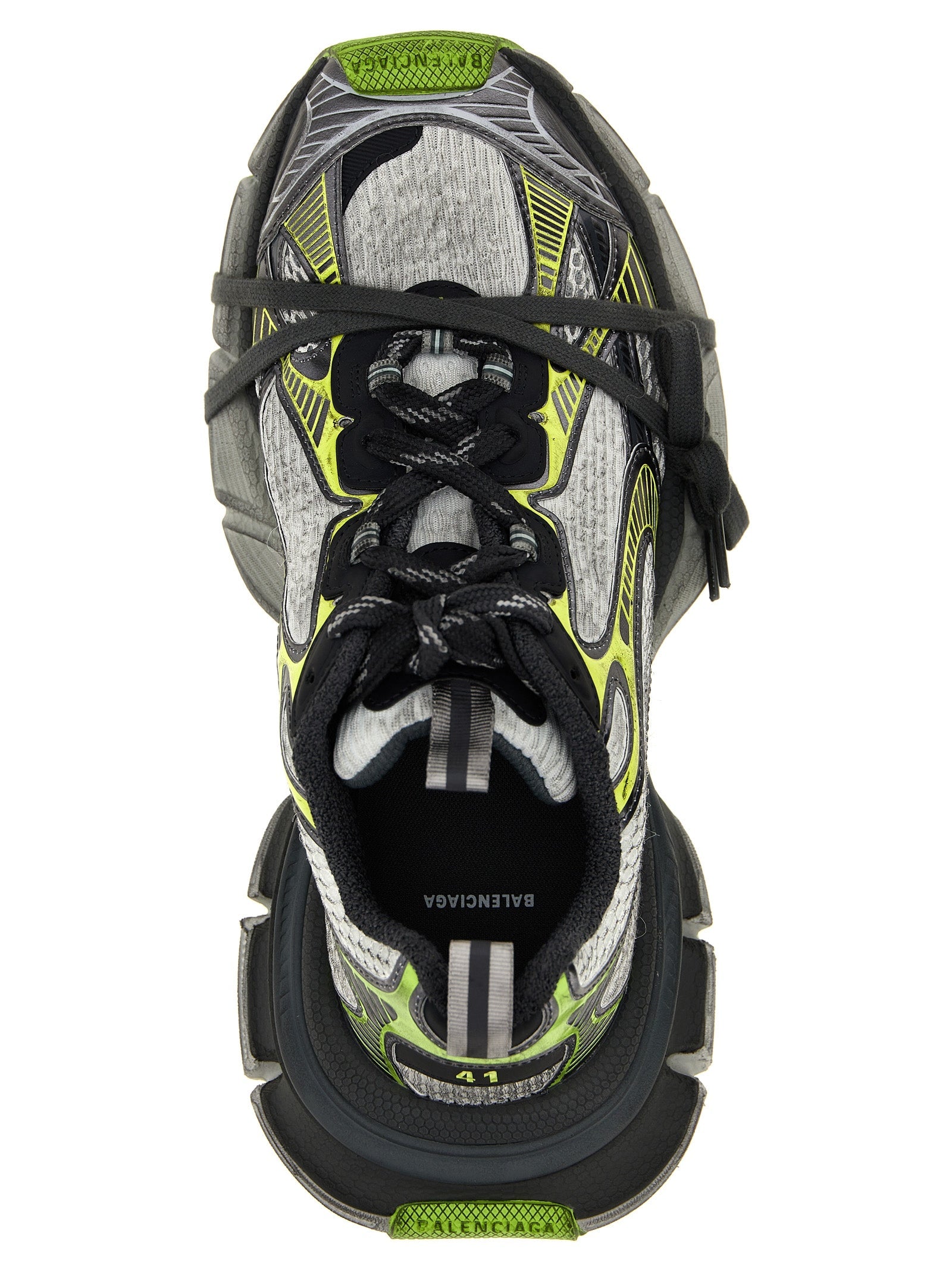 Balenciaga Gray Polyethylene Athletic Sneakers