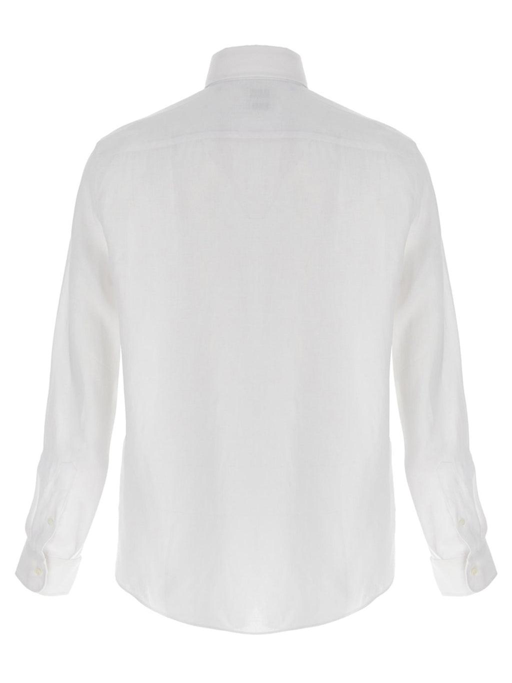Brunello Cucinelli White Linen Blouse