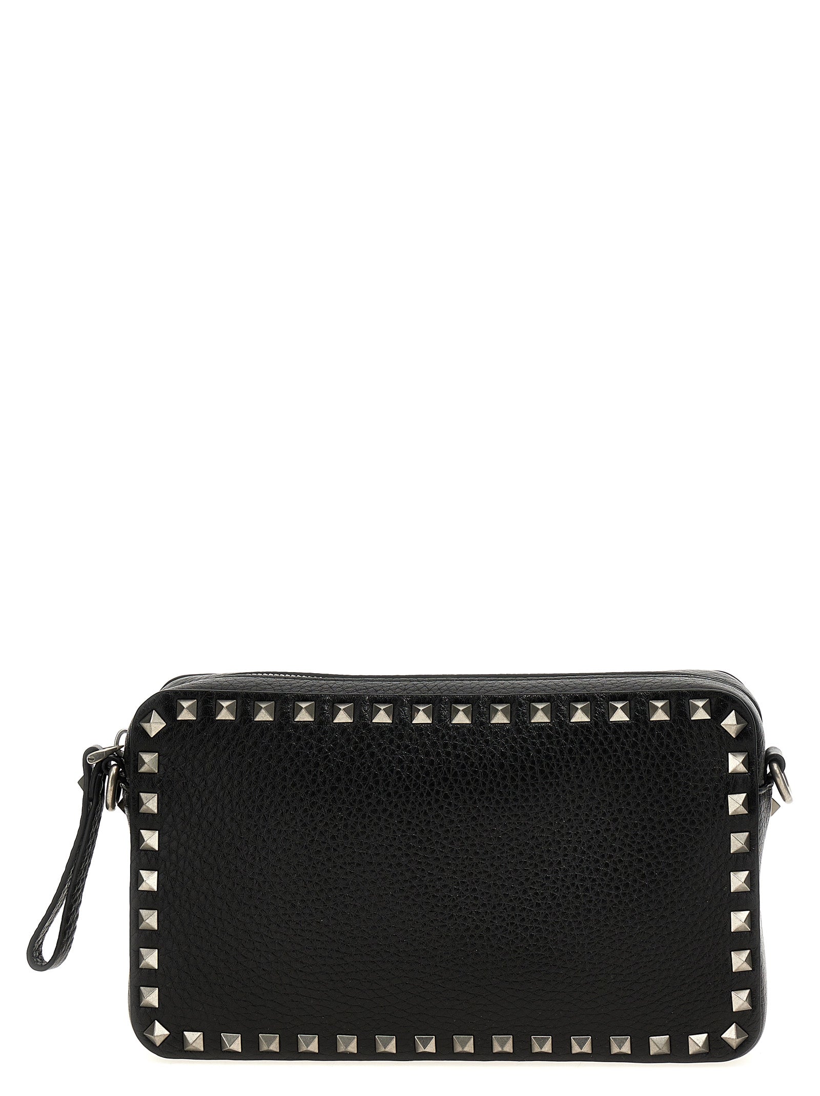 Valentino Garavani Black Calfskin Crossbody Bag