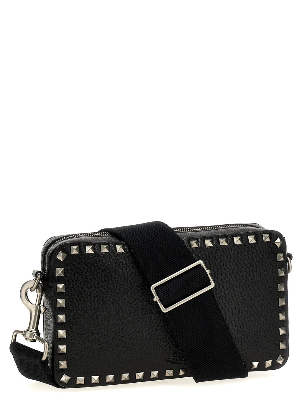 Valentino Garavani Black Calfskin Crossbody Bag