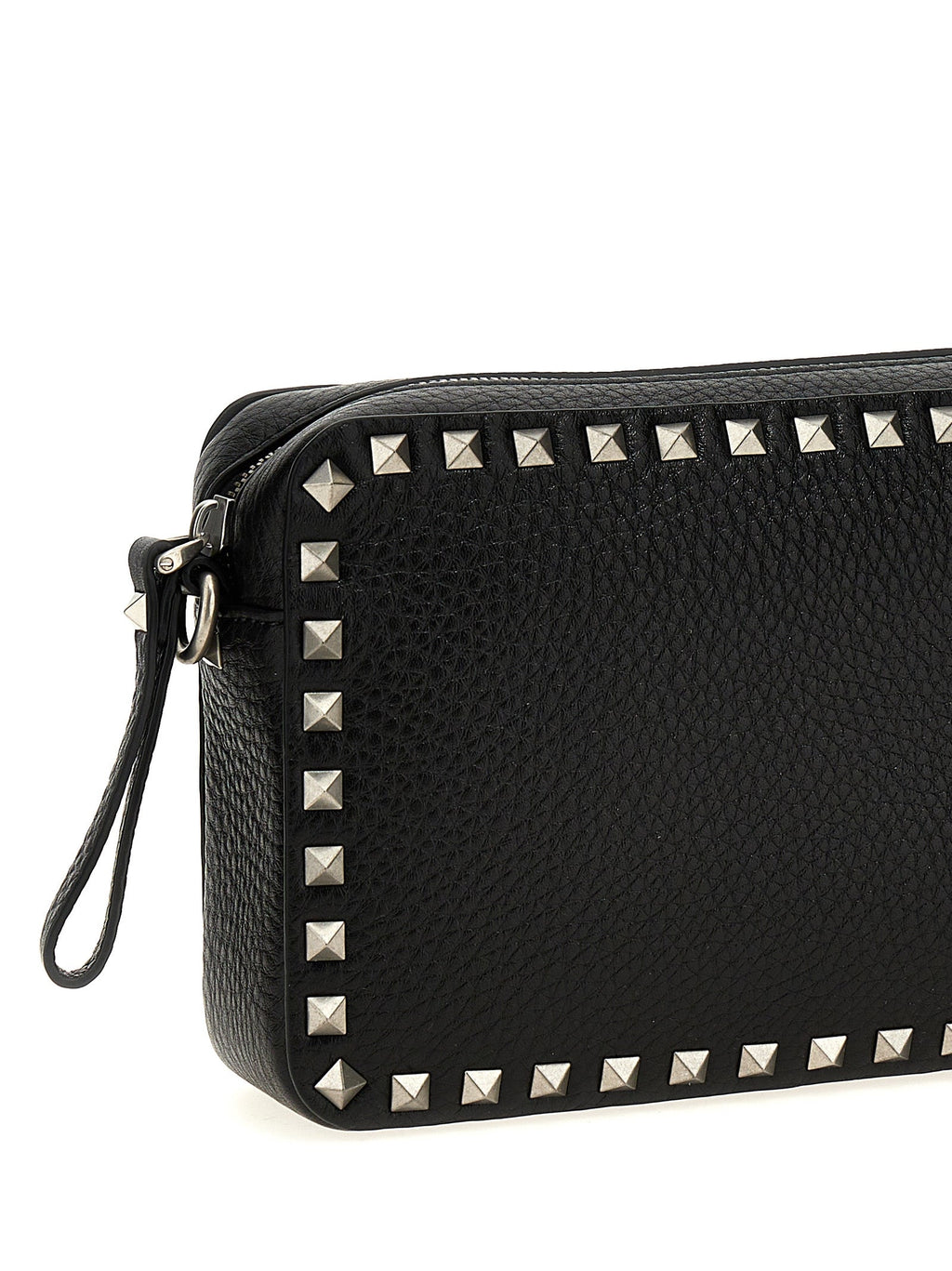 Valentino Garavani Black Calfskin Crossbody Bag