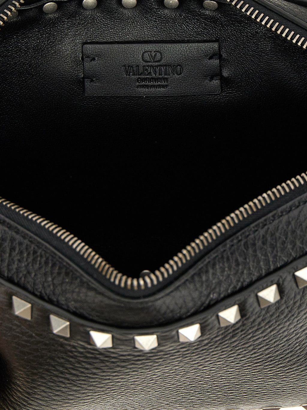 Valentino Garavani Black Calfskin Crossbody Bag