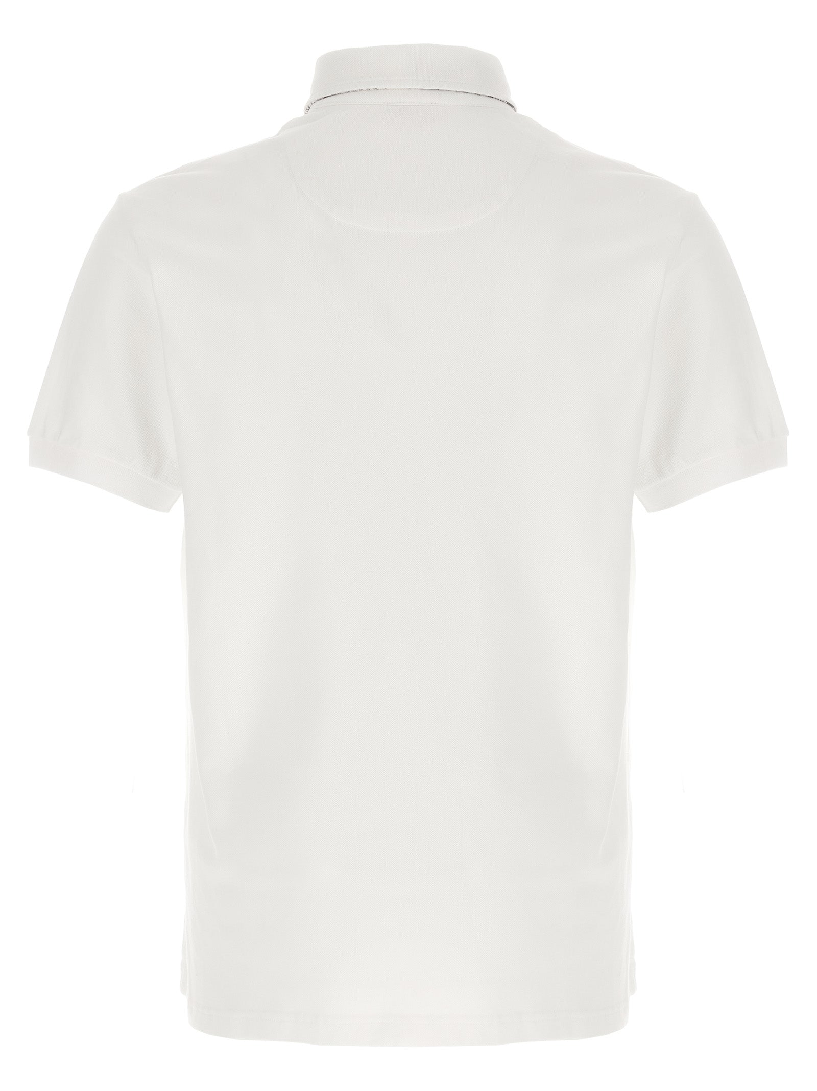 Etro White Cotton Polo Shirt